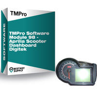 TMPro Software Module 98 - Aprilia Scooter Dashboard Digitek