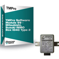 TMPro Software Module 99 - Mitsubishi, Suzuki IMMO Box ID4C Type 2