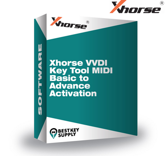 Xhorse VVDI Key Tool MIDI Basic to Advance Activation Software