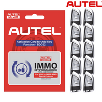 Autel MaxiIM BMW G-Chassis 1 Year Software and 10x IKEYRAZ3T Bundle Software