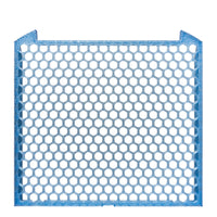 Magnus Triton Mesh Chip Tray Cover Translucent Light Blue
