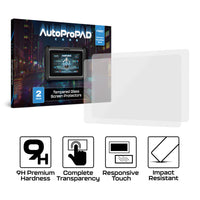 AutoProPAD Core Tempered Glass Screen Protectors by Magnus [2-Pack]