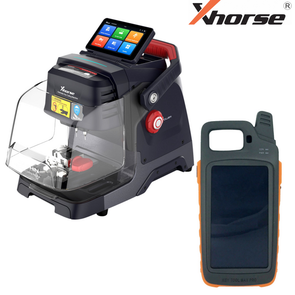 Xhorse Dolphin II XP 005L Key Cutting Machine + Key Tool Max Pro ALOA 2025 Bundle Key Machine