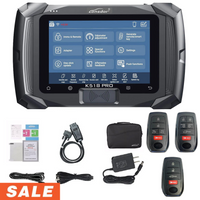 Lonsdor 10th Anniversary Lonsdor K518 PRO FCV All in One Programmer Bundle with 3 Free PCB Remotes Programming Device