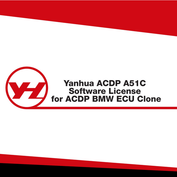 Yanhua ACDP A51C Software License for ACDP BMW ECU Clone Software