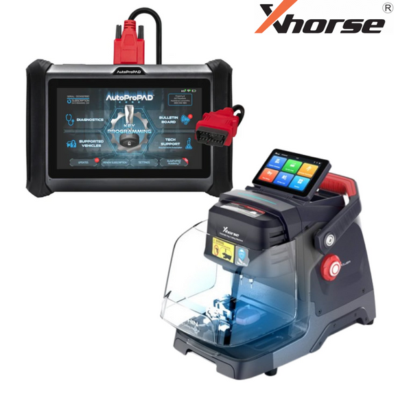 AutoProPAD G3 Core Key Programmer and Dolphin II XP-005L Key Cutting Machine Programming Device