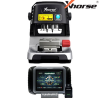 AutoProPAD G3 Evolution Key Programmer and Xhorse Dolphin Key Cutting Machine Bundle Programming Device