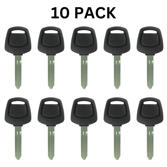 Nissan Infiniti Transponder Key Shell Ni01 Ni02 Ni04 (10 Pack) Round (Ni02)