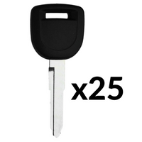 Mz34 Mazda Transponder Key 80-Bit 2003-2014 (25 Pack)