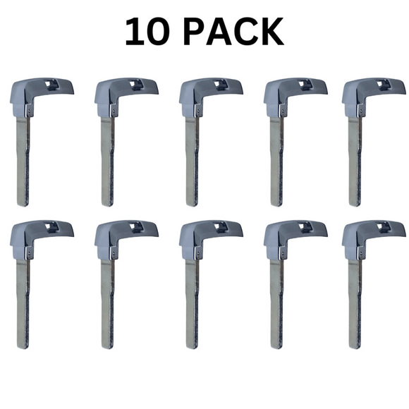 Land Rover 2019-2022 Smart Key Emergency Blade Insert For Kobjxf18A (10 Pack)