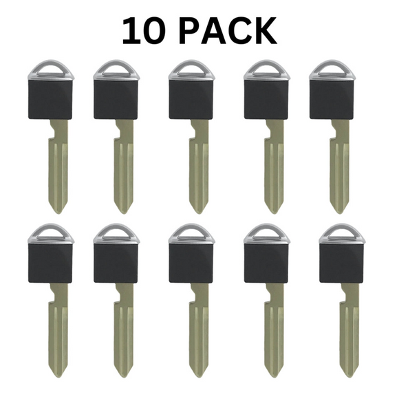 Nissan Infiniti Smart Key Emergency Blade Ni06-Pt (10 Pack)