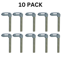 Gmc / Chevrolet Hu100 Emergency Key Blade Insert (10 Pack)