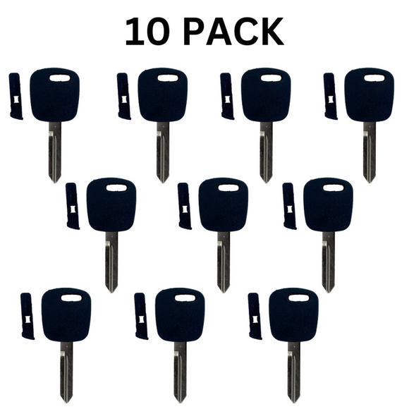 Ford 1996-2006 Transponder Key Shell H72 / H74 H75 H86 (10 Pack)