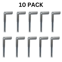 Land Rover Range Jaguar Emergency Key Blade Insert (10 Pack)