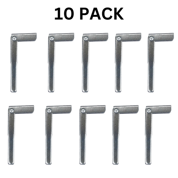 Land Rover Range Jaguar Emergency Key Blade Insert (10 Pack)