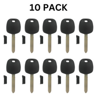 Toyota Scion Transponder Key Shell Toy43 W/ Chip Slider (10 Pack)