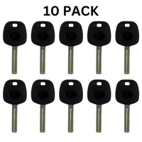 Lexus Scion Toyota Short Blade Transponder Key Shell Toy48 W/ Chip Slider (10 Pack)
