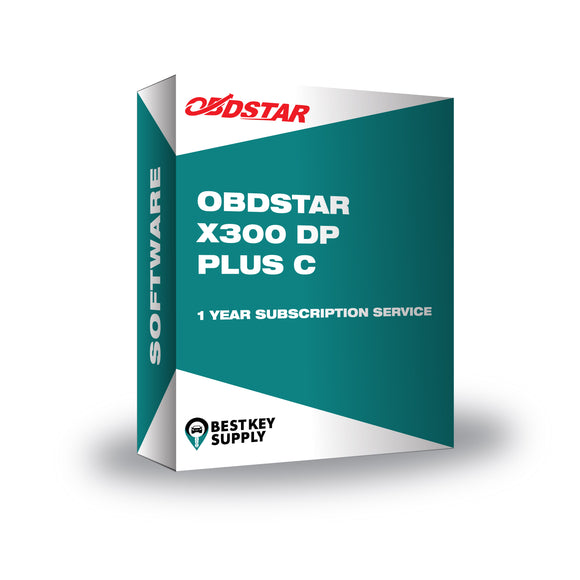 OBDSTAR X300 Key Master DP Plus C Configuration - 1 Year Subscription Service