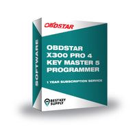 OBDSTAR X300 Pro 4 / Key Master 5 Programmer - 1 Year Subscription Service