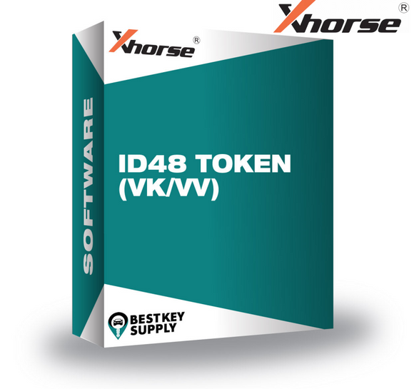 Xhorse - 1 Token For Id48 96Bit Cloning On Vvdi/Key Tool Machines Programming Device
