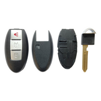 Nissan 3 Button Smart Key Shell For Cwtwbu729 Cwtwb1U808 Cwtwb1U825