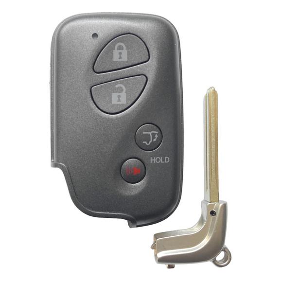Lexus 4 Button Replacement Shell W/ Hatch 2010-2015 For Hyq14Acx Key