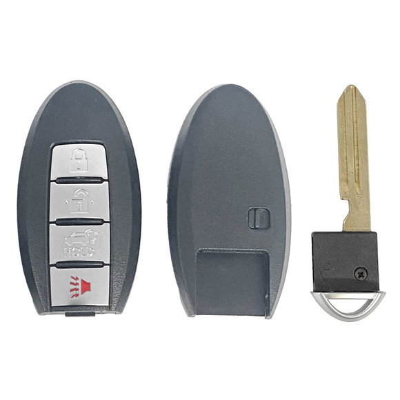 Nissan 4 Button Replacement Shell w/ Hatch For CWTWB1U787 | Aftermarket Key Shell