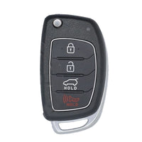 Hyundai Tucson 4 Button Flip Key Shell For TQ8-RKE-4F25 | Aftermarket