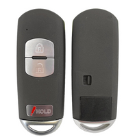 Mazda 3 Button Smart Key Replacement Shell Smooth
