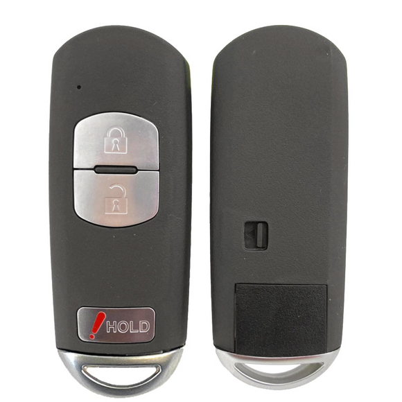 Mazda 3 Button Smart Key Replacement Shell Smooth