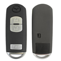 Mazda 3 Button Smart Key Replacement Shell Cut-Out