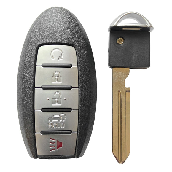 Infiniti 5 Button Smart Key Shell For Kr5S180144014 / Kr5Txn1