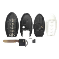 Infiniti 5 Button Smart Key Shell For Kr5S180144014 / Kr5Txn1