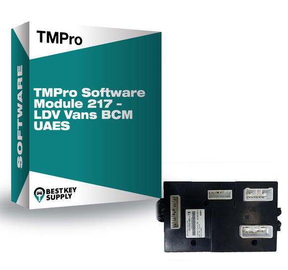 TMPro Software Module 217 – LDV Vans BCM UAES
