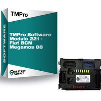 TMPro Software Module 221 - Fiat BCM Megamos 88