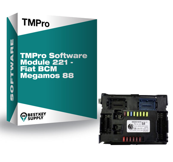 TMPro Software Module 221 - Fiat BCM Megamos 88