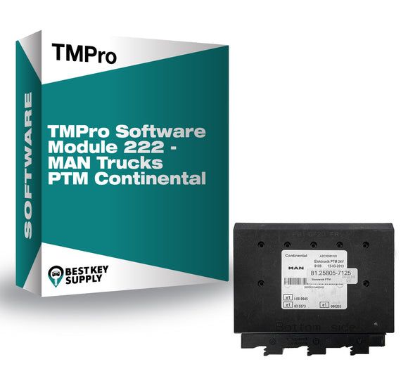 TMPro Software Module 222 - MAN Trucks PTM Continental