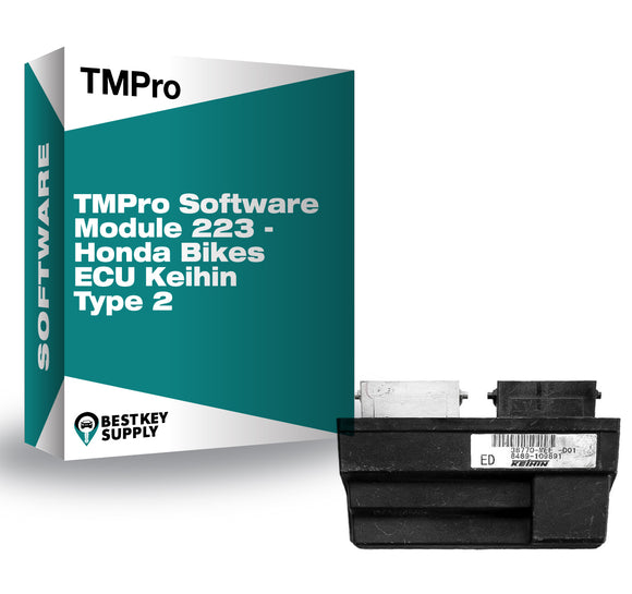 TMPro Software Module 223 - Honda Bikes ECU Keihin Type 2