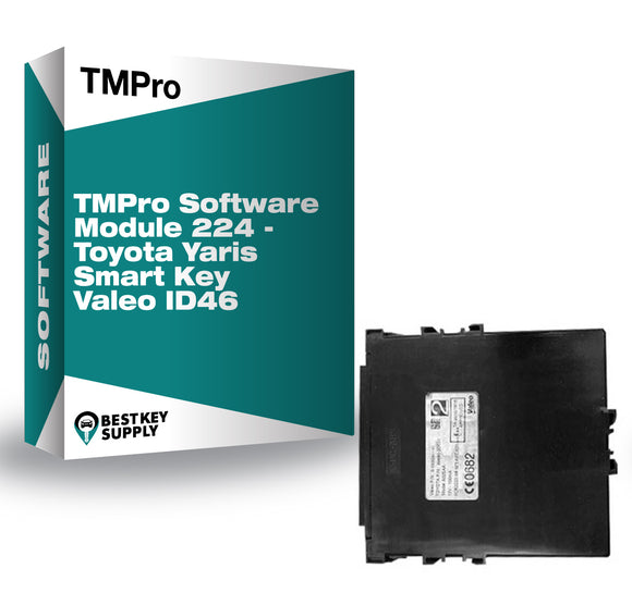 TMPro Software Module 224 - Toyota Yaris Smart Key Valeo ID46