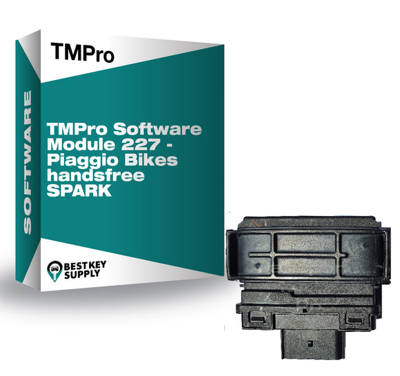 TMPro Software Module 227 - Piaggio Bikes handsfree SPARK