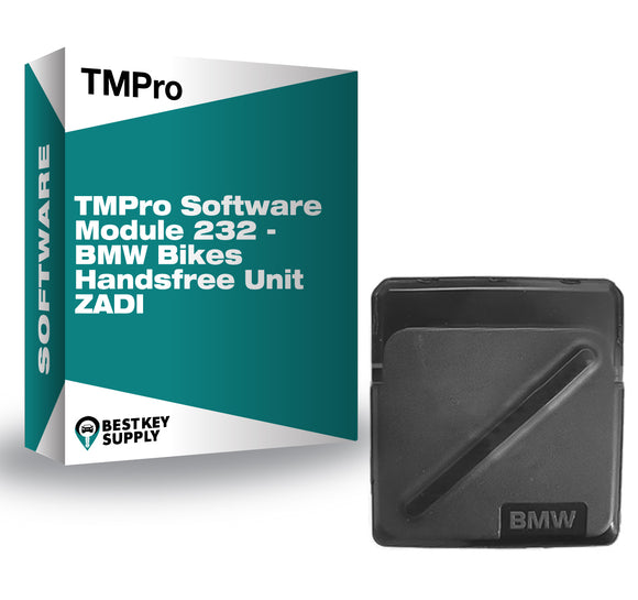 TMPro Software Module 232 - BMW Bikes Handsfree Unit ZADI