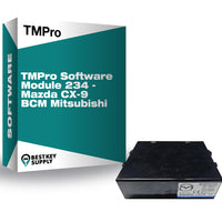 TMPro Software Module 234 - Mazda CX-9 BCM Mitsubishi