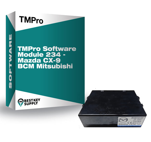 TMPro Software Module 234 - Mazda CX-9 BCM Mitsubishi