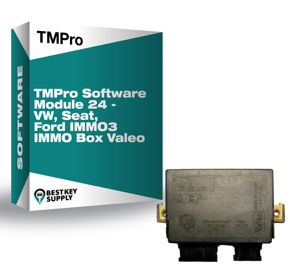 TMPro Software Module 24 - VW, Seat, Ford IMMO3 IMMO Box Valeo