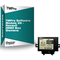 TMPro Software Module 26 - Renault IMMO Box Siemens