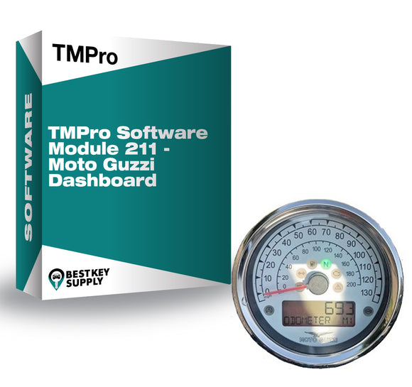 TMPro Software Module 211 - Moto Guzzi Dashboard