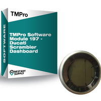 TMPro Software Module 197 - Ducati Scrambler Dashboard