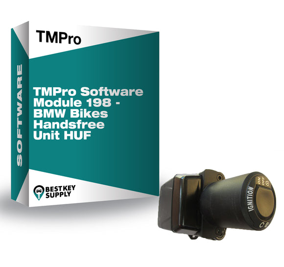 TMPro Software Module 198 - BMW Bikes Handsfree Unit HUF