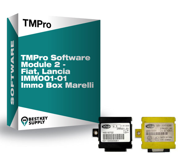 TMPro Software Module 2 - Fiat, Lancia IMM001-01 Immo Box Marelli