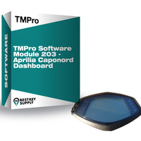 TMPro Software Module 203 - Aprilia Caponord Dashboard